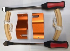 ??new Motocross Enduro Mx Off Road X2 Tyre Lever X2 Bead Buddy Set 28cm Long