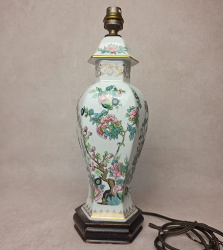 Pied lampe porcelaine - pied,