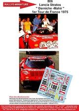 DECALS 1/24 REF 0806 LANCIA