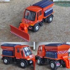Mercedes Unimog Déneigement Chasse-neige U400 Collection Jouet Service Neige