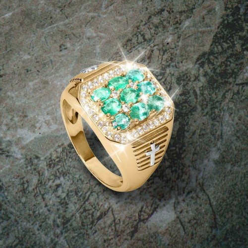 Bague argent plaqué 14 - bague,
