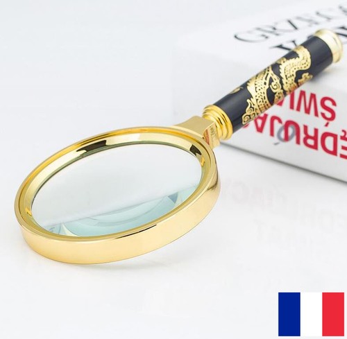 Loupe poche doré - loupe, de