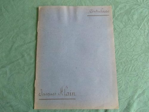 Partition manuscrite pour - partition, (pour