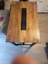 table à manger haute de chez