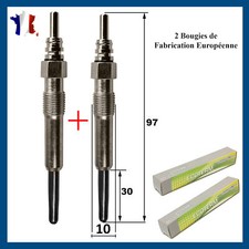 2 Bougie de Préchauffage pour