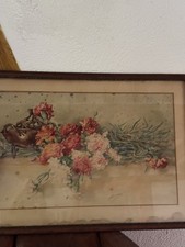 Dessin/ aquarelle encadrée