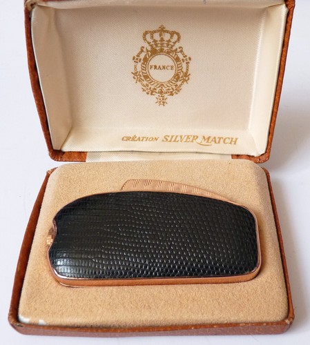 Briquet gaz ancien silver - gaz,