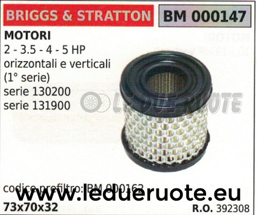 392308 filtre air - à, moteur