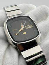 Vintage Seiko 5 Automatic Authentic Japan Made Men's Wrist Watch 21 Jewels