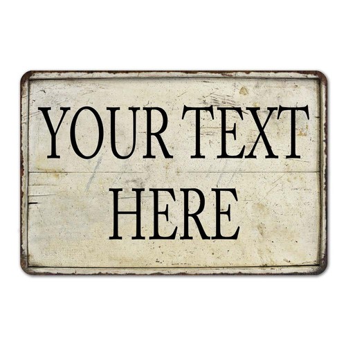 Any text custom sign - custom,