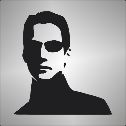 Autocollant neo matrix - neo,