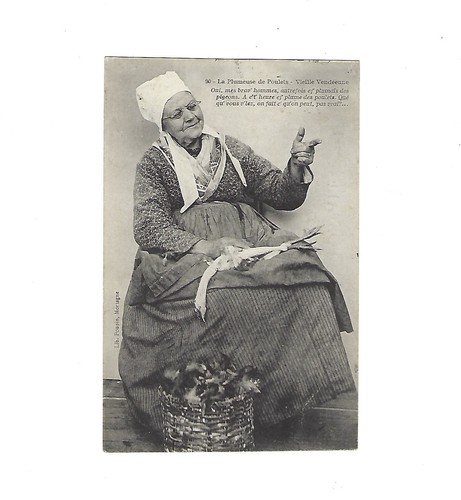 Carte postale vieille - carte,