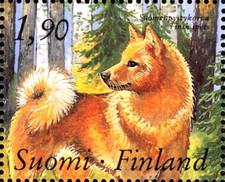 [OOS] Finland #Mi1079 MNG 1989 Finnish Spitz Dog [794b]