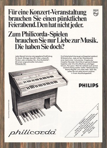 Philips philicorda - philips,