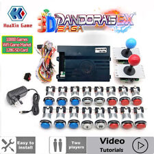 Pandora Saga 3d EX 10000 in 1 - arcade cabinet HDMI/VGA WIFi  LED  blue & red