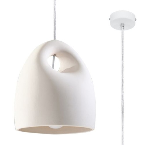 Suspension céramique blanc - suspension,