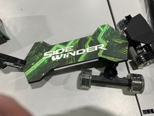 MELO SIDE WINDER LIGHT UP QUAD SCOOTER - GREEN