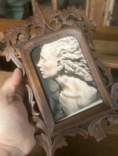 Cadre Bois Sculpté Sculpture