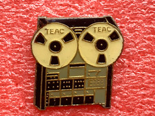 T14 Pins TEAC TAPE RECORDER Japan Tape Recorder Vintage Lapel Pin