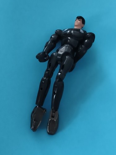 Figurine articulée noire