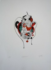 Lithographie originale signée