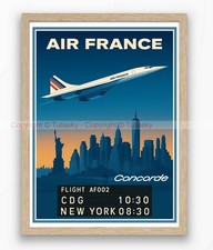 Affiche Vintage Air France