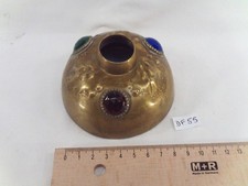 old brass lampshade for kerosene lamp "Parisian" Ø 9.8 cm (DF55)