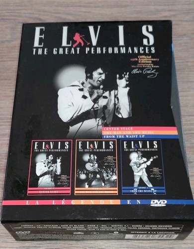 Coffret dvd elvis presley - coffret,
