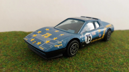 Ferrari 512bb bleu 75 - ferrari,
