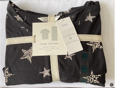 M&S LOUNGE WEAR(Black Star or Pink Heart) COTTON PYJAMA SET