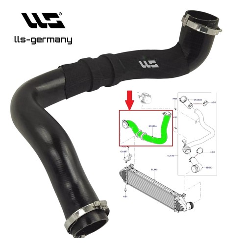 Tuyau intercooler droit pour - d'intercooler,