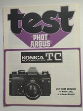 KONICA TC  AUTOREFLEX Test