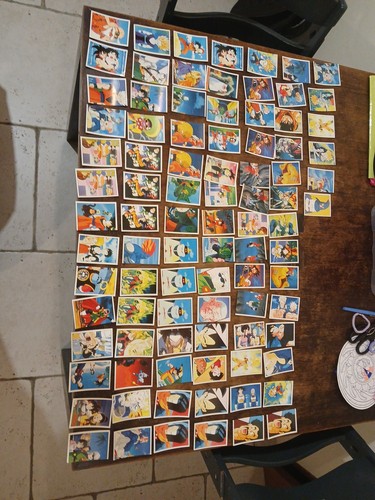 Lot panini 1989 dragonball - lot,