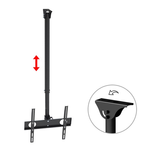 Support plafond ecrans lcd - tv,