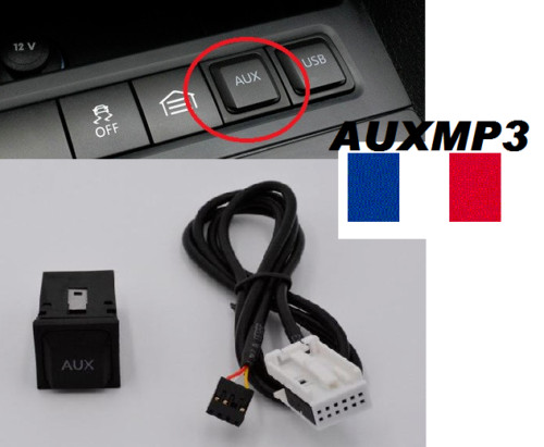 Cable auxiliaire boitier - cable, +