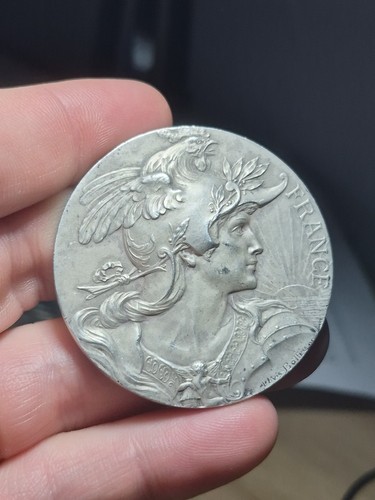 138 medaille bottee marianne - medaille,