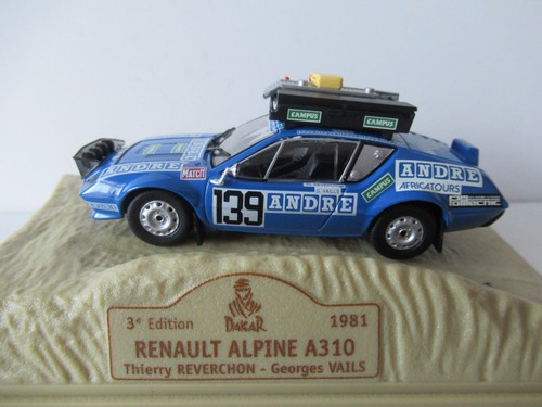 Renault alpine a310 dakar - 1/43,