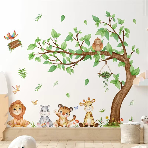 Stickers muraux géant - muraux, animaux
