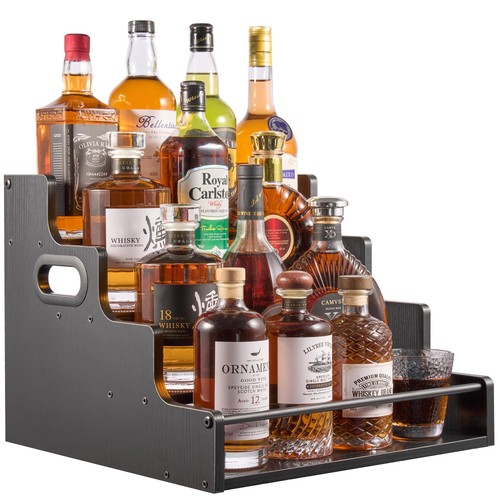 16inch black 4tier liquor - 4tier,