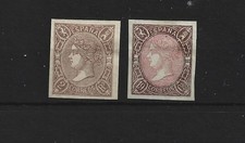 1865 EDIFIL 71 -73* FAUX D'ÉPOQUE