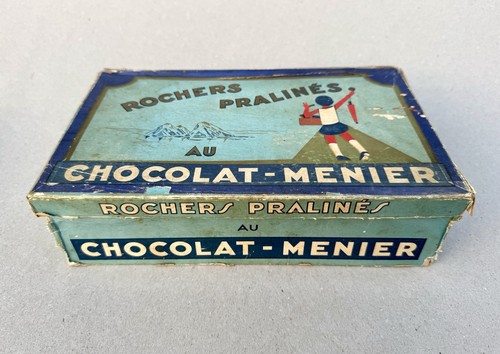 Chocolat menier boîte - chocolat, :