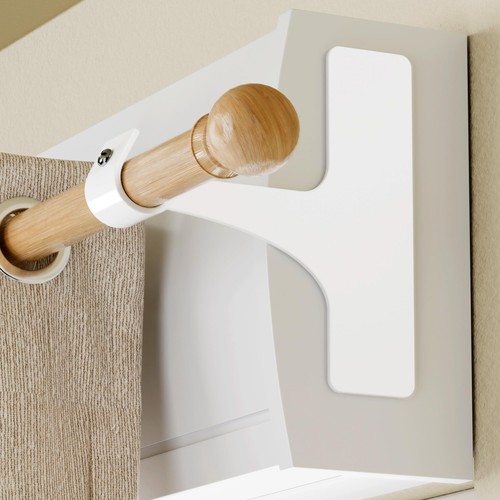 Support tringle rideaux sans - rideaux,