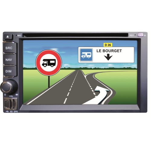 Station multimédia gps - gps, 2din
