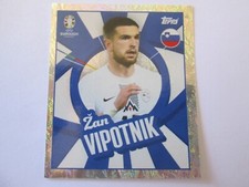 Sticker TOPPS UEFA EURO 2024 GERMANY - N° SVN PTW VIPOTNIK CADRE ARGENT