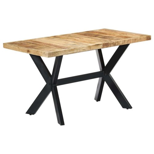 Bois manguier solide - de, table