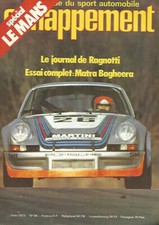 ECHAPPEMENT N°56 MATRA BAGHEERA / AUDI 80 LS / APAL CORSA / RENAULT 5 PROTO