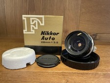 *Mint in Box* Nikon Nikkor H Auto 28mm F/3.5 Non Ai Wide Angle Lens From Japan