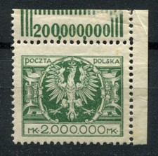Poland 1924 • Mi# 200 Sc# 214 • 2000000 Mk. • MNH ** (US-0253)
