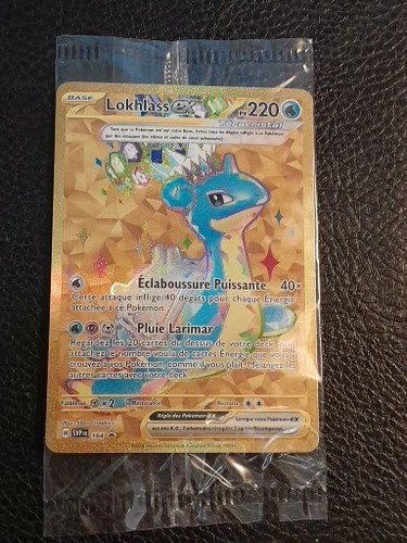 Carte pokémon lokhlass - lokhlass, ex