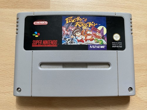 Pocky rocky snes super - rocky,